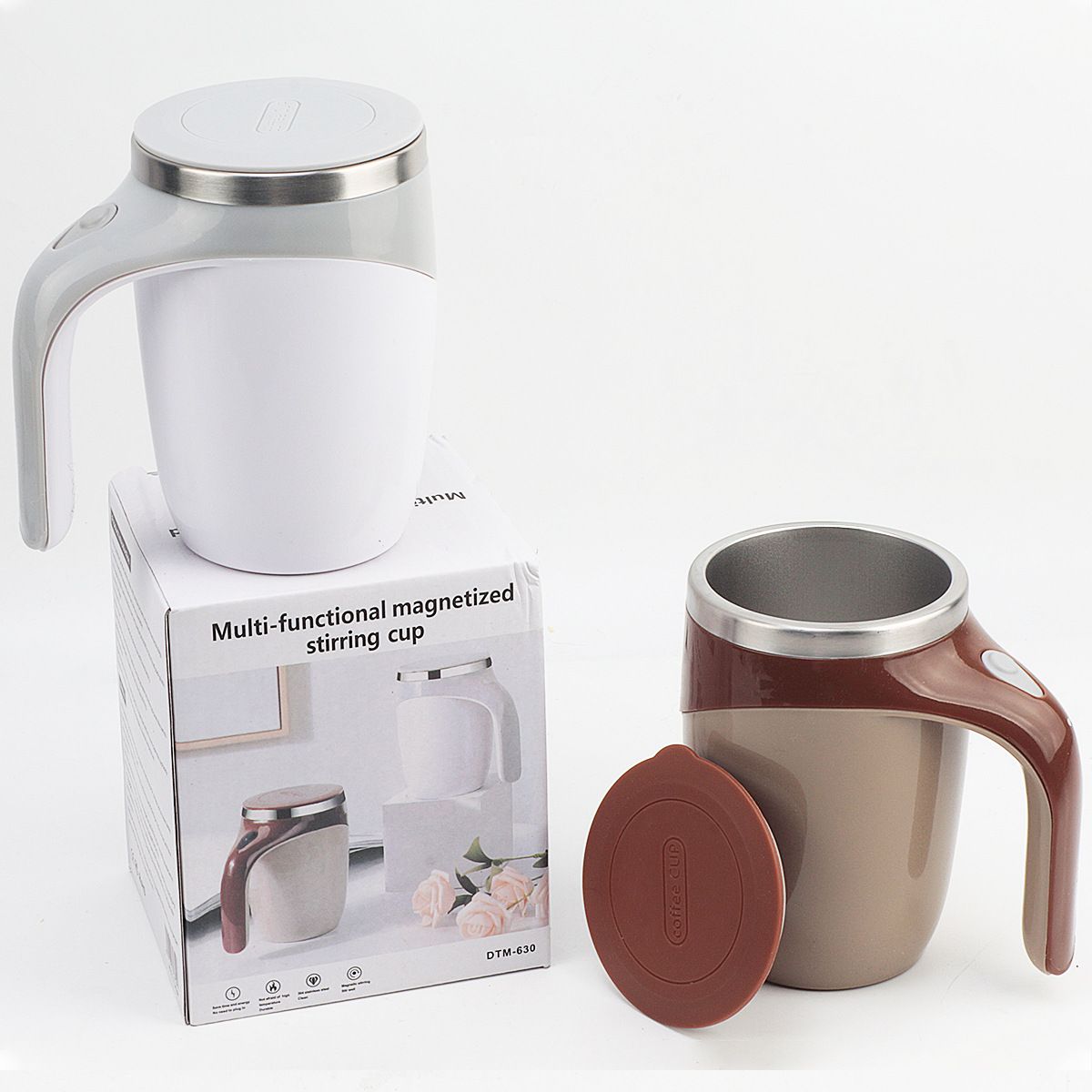 Automatic mixing cup 304 stainless steel USB rechargeable
