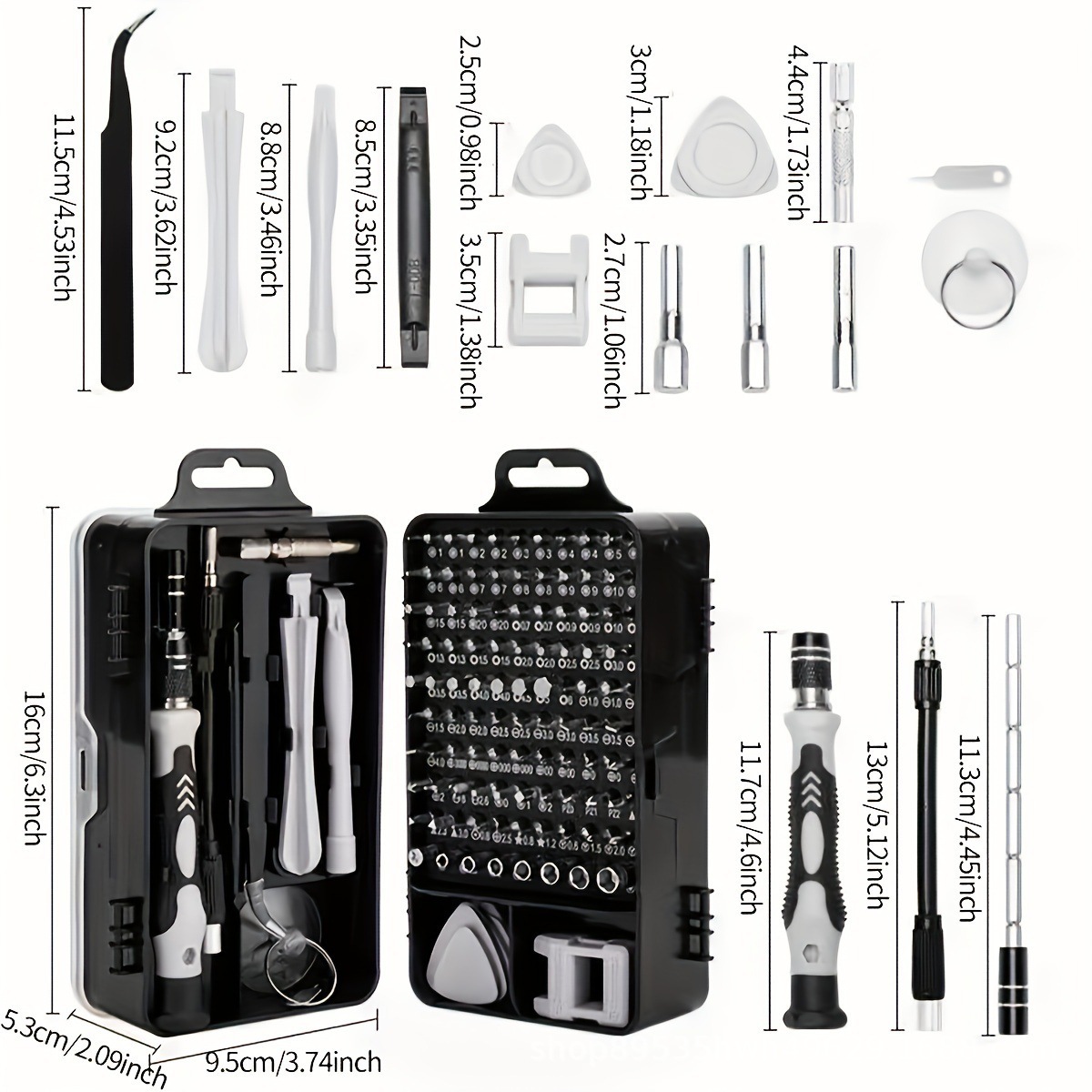115-in-1 Screwdriver Set, Multi-purpose