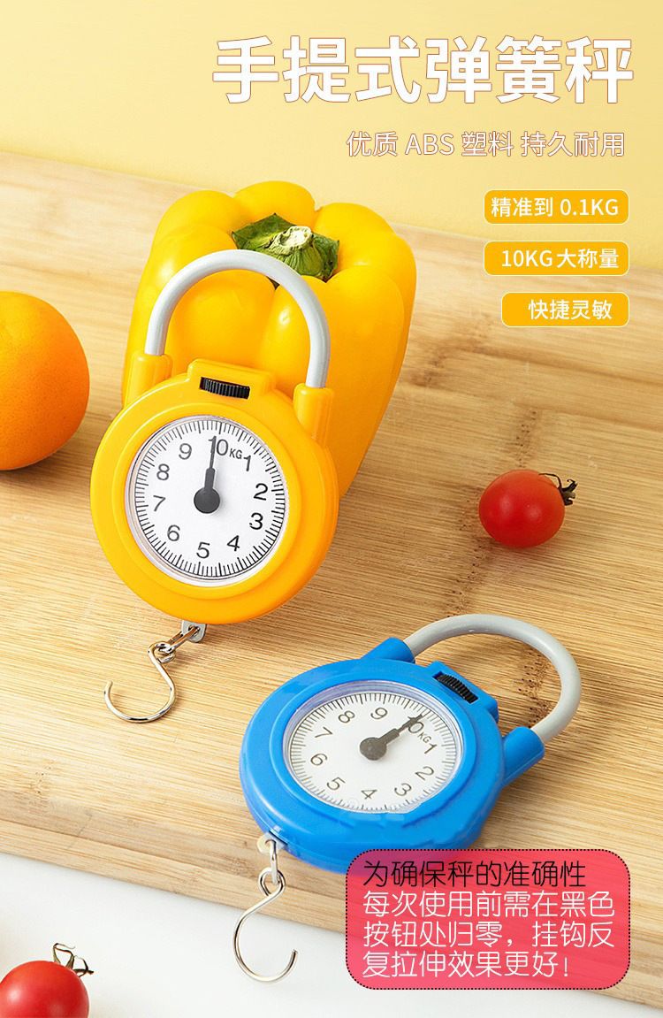 High Precision Portable Spring Scale, Pocket Size