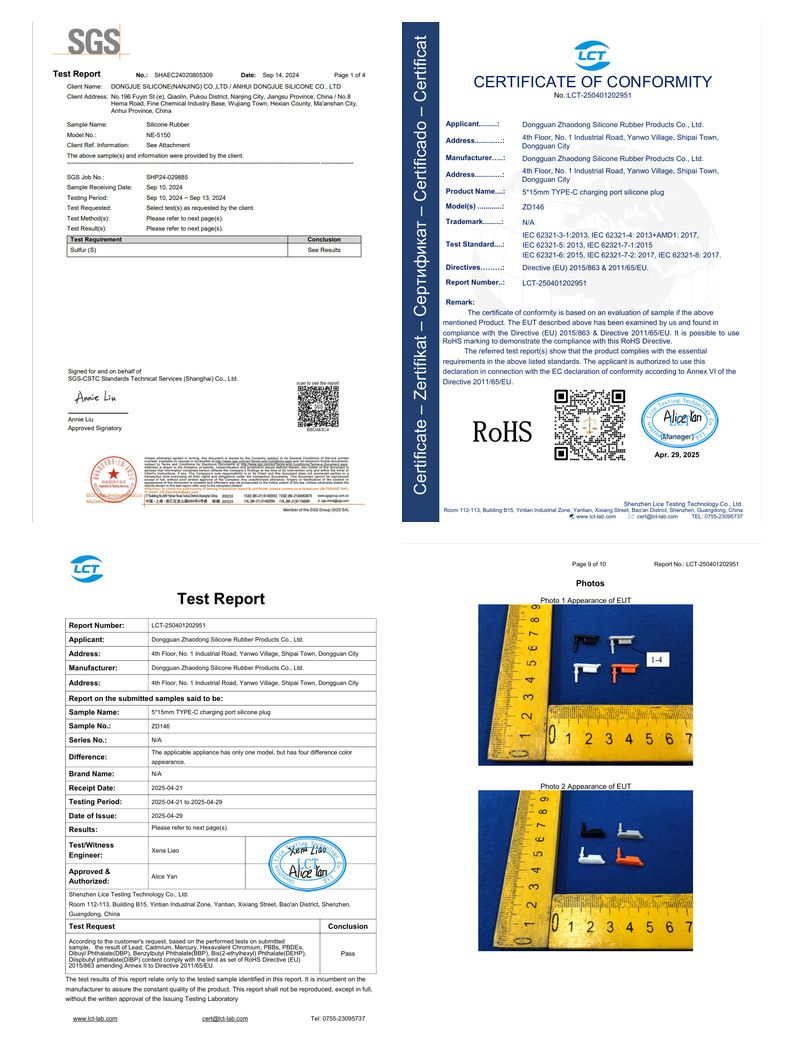 USB-Typ-C Silikontstecker, staub- und wasserdicht