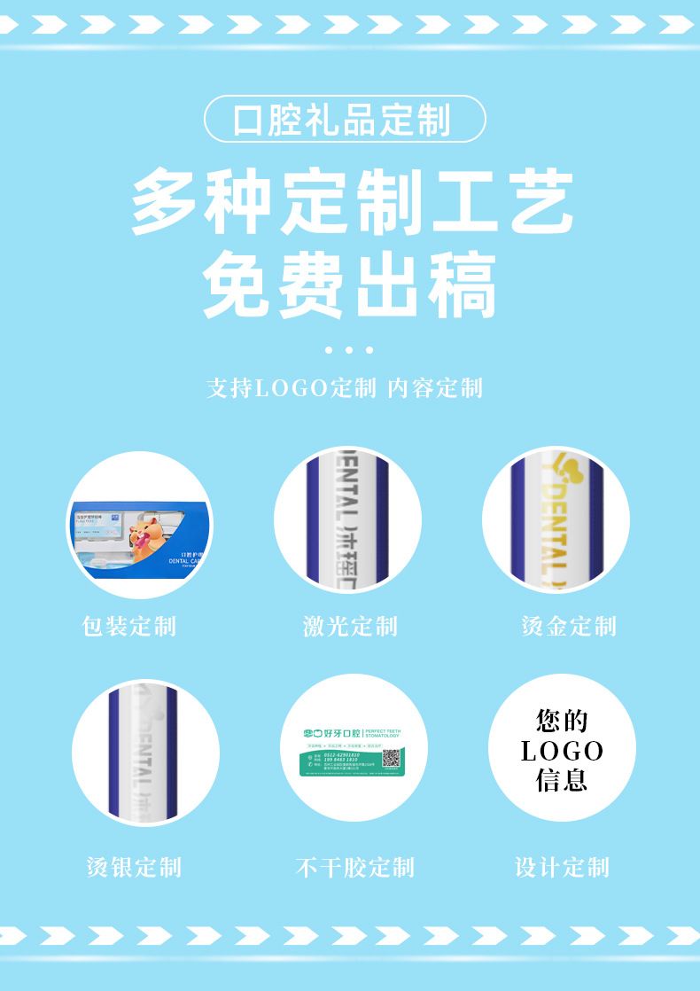 Reise-Mundhygiene-Set, tragbar, 4-teilig