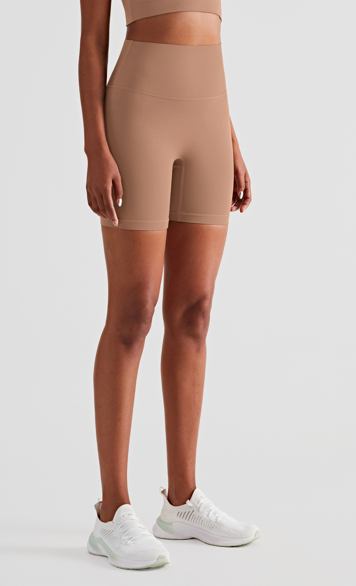 Lulu Yoga Shorts High-Waist Butt-Lift Bare Feel
