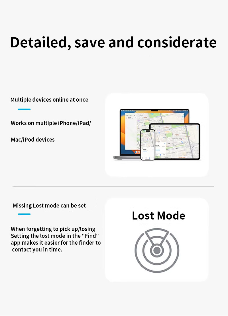 Smart GPS tracker device for keys and pets