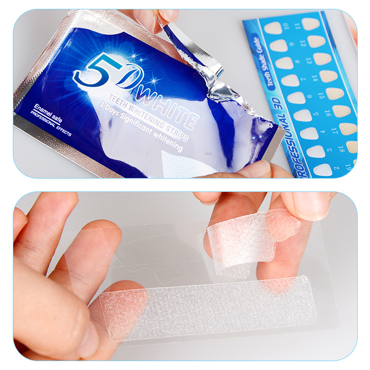 Diş beyazlatma şeritleri, 3D/5D/9D seçenekleri