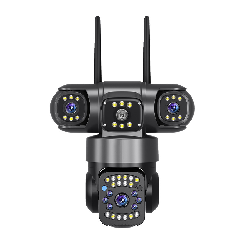 V380 Pro Surveillance Camera Triple Lens WIFI Outdoor