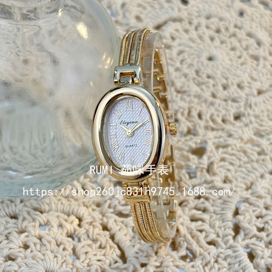 Women's watch, tassel bracelet, luxury design, elegant style