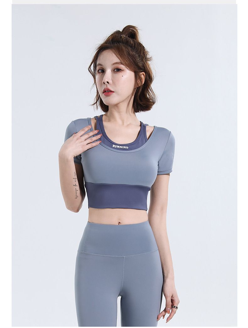 Universal size yoga pants women high waist pilates fitness set