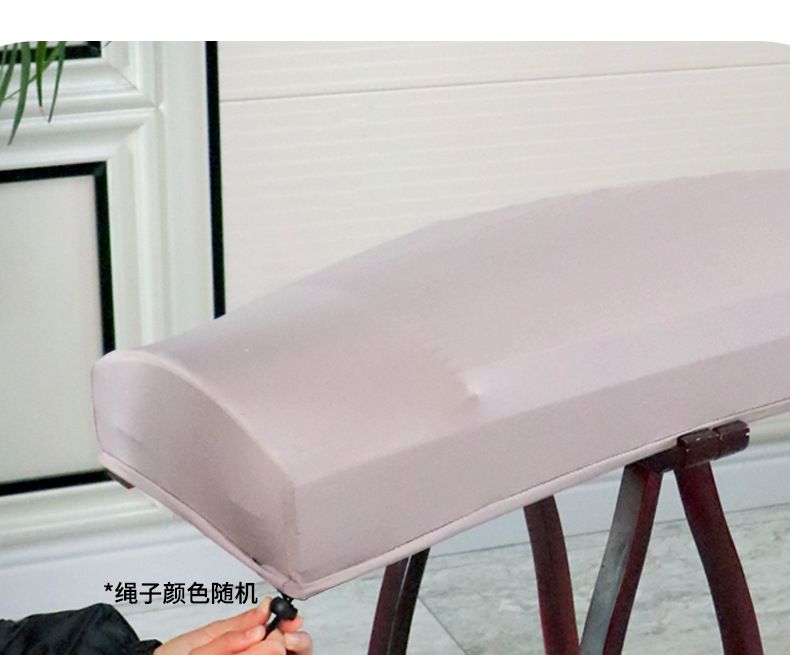 Guzheng elastik kapak Guqin kapak üst düzey modern basit müzik aleti süt ipek örtü bezi 163 evrensel guzheng toz geçirmez kumaş
