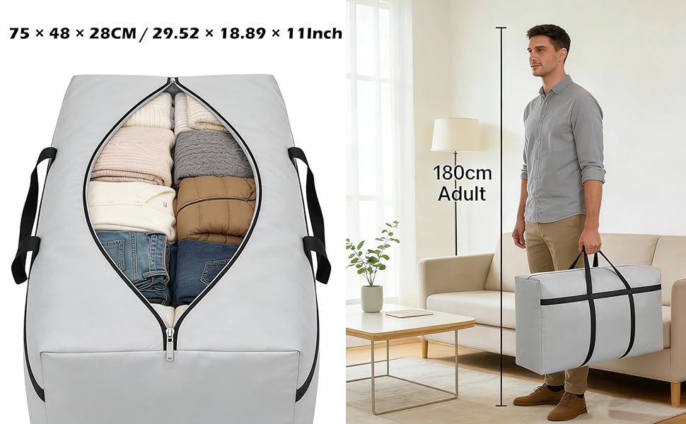 Large moving bag, waterproof, oxford cloth