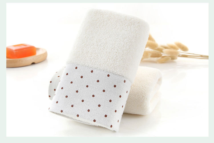 Baumwoll-Handtuchset 3-teilig, 100% Baumwolle mit Stickerei