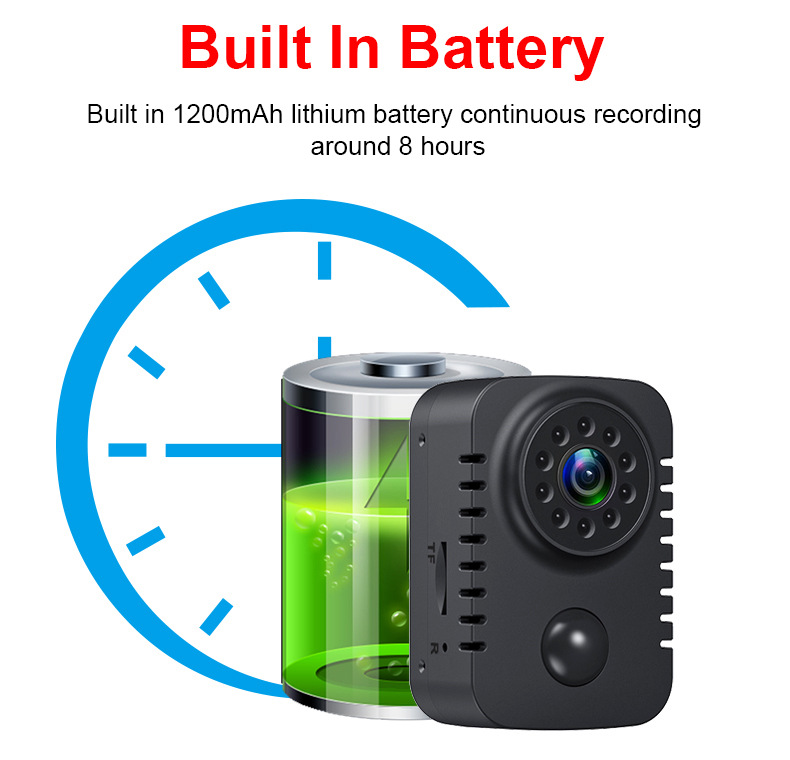 MD29 sport camera PIR low power infrared night vision