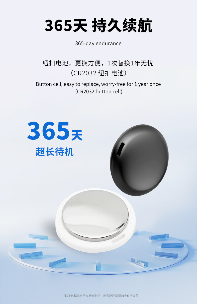GPS tracker compatible with Apple iOS and Android for vehicles and pets