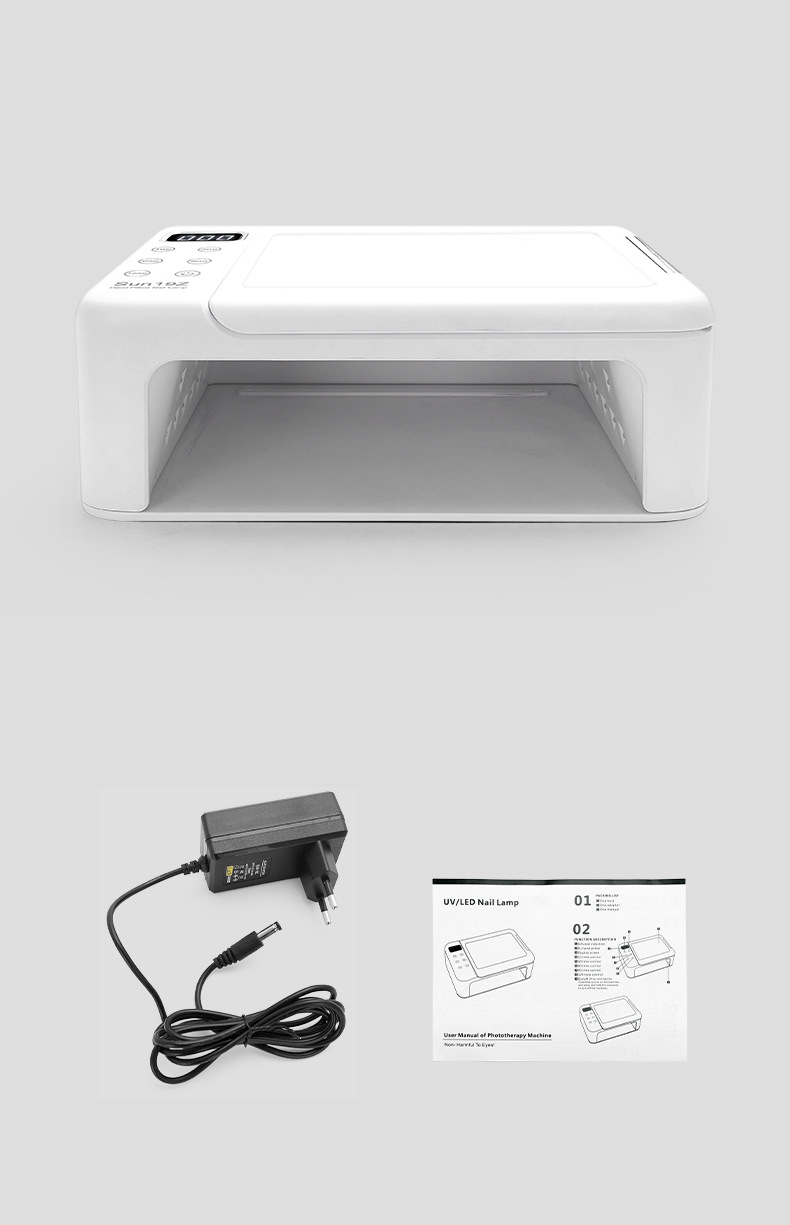SUN19Z UV/LED manikür lambası çift el hızlı kuruyan