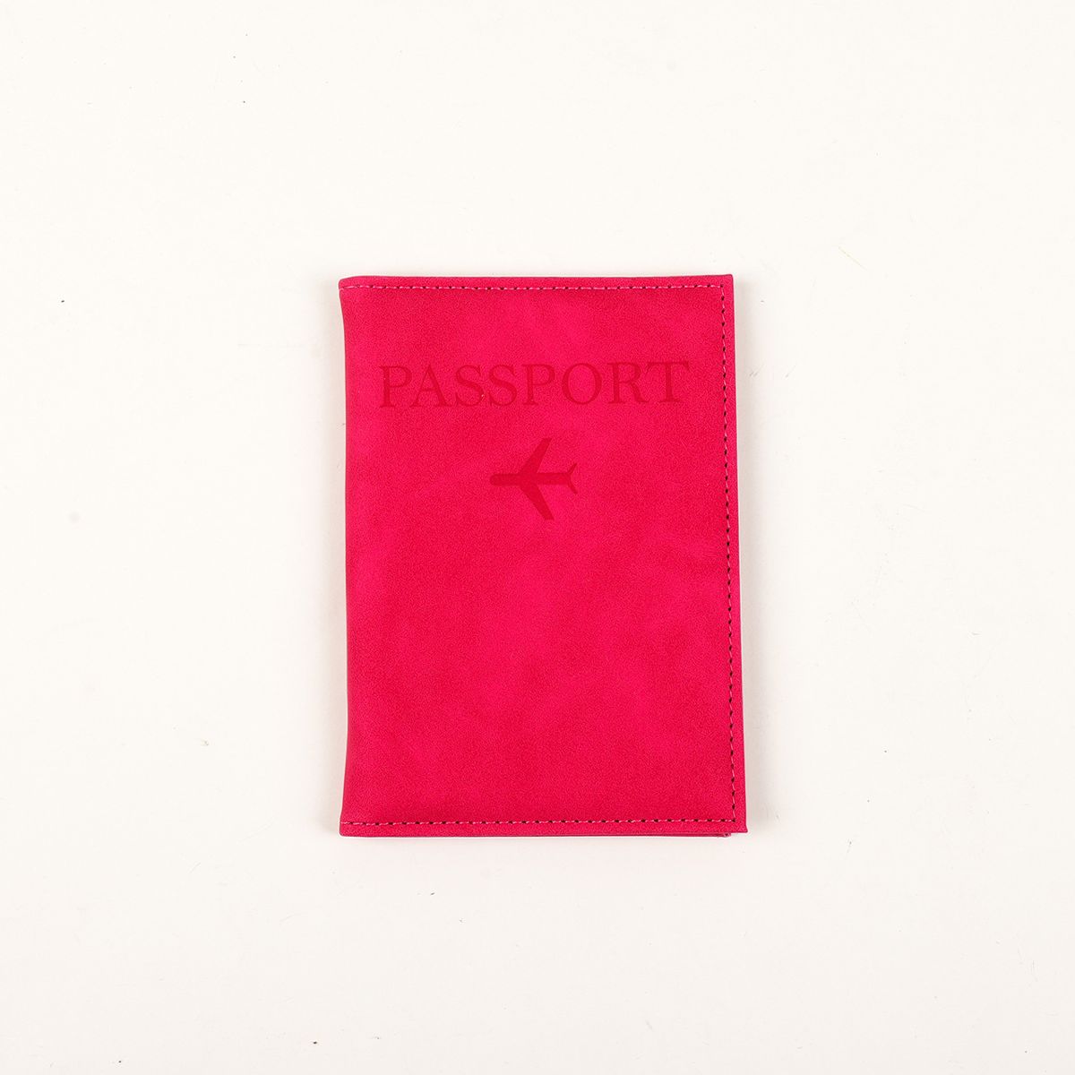 PU leather passport protective case, large capacity