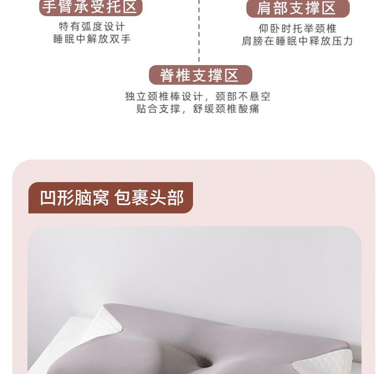 Butterfly-shaped memory foam neck pillow, portable