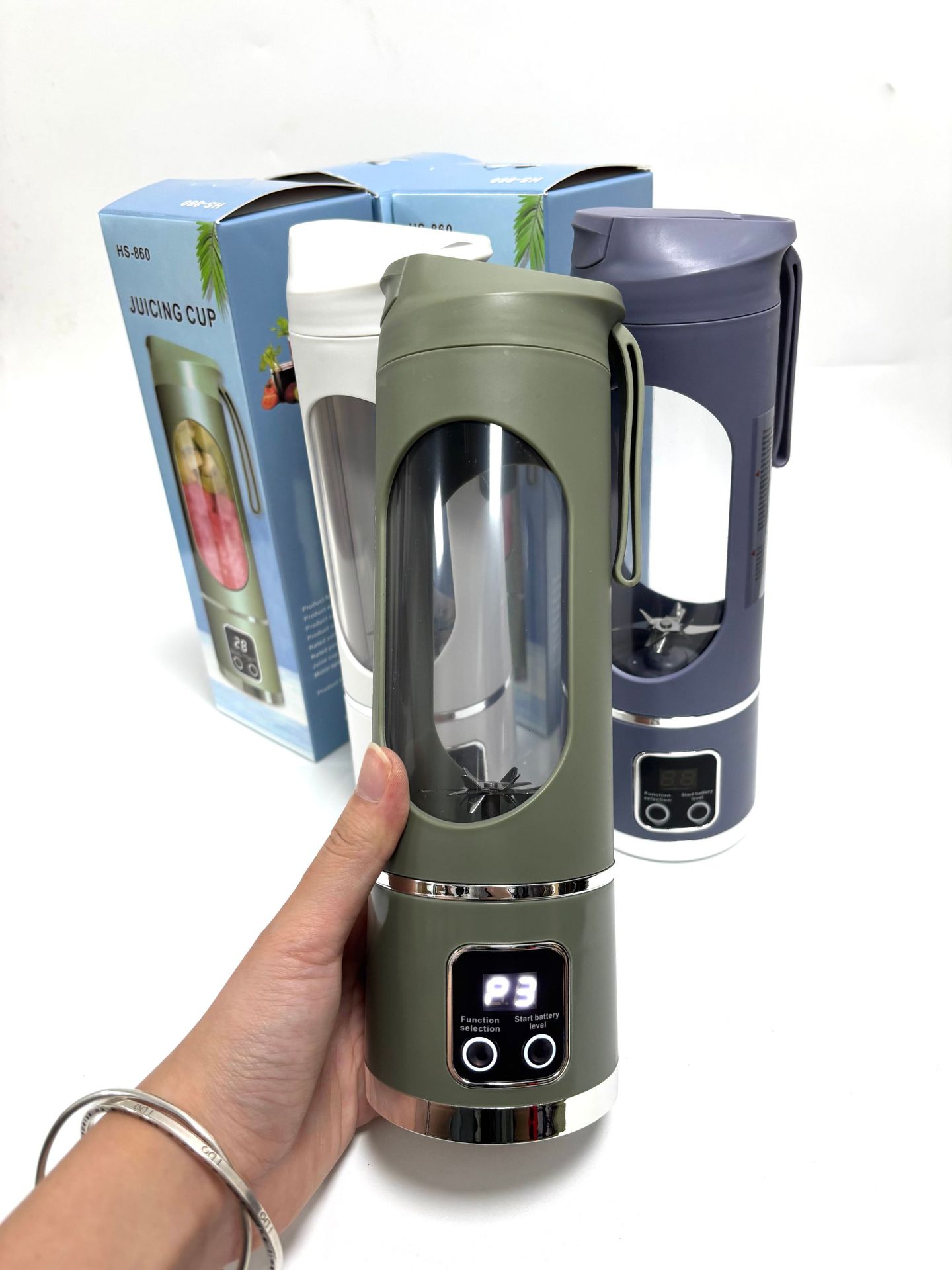 Portable USB rechargeable juice maker fully automatic