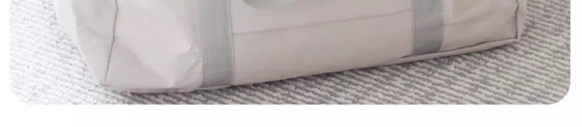 圆标飞机旅行收纳包加厚大容量衣服手提收纳袋旅游行李箱整理袋厂