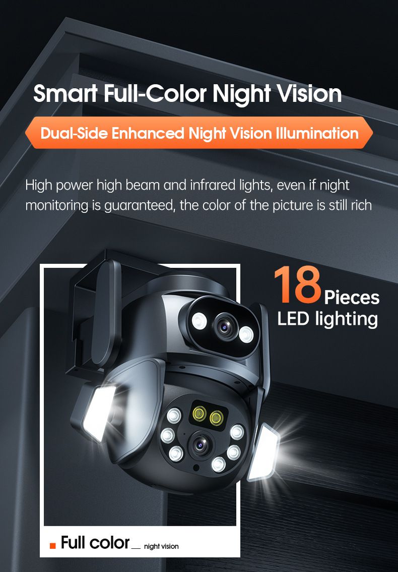 TUYA smart security camera, HD night vision, WiFi