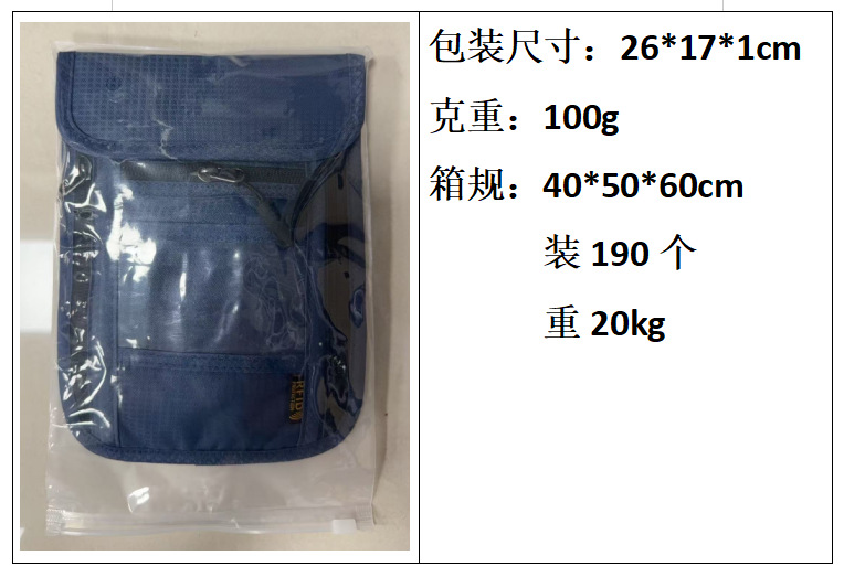 RFID protective card wallet with passport compartment