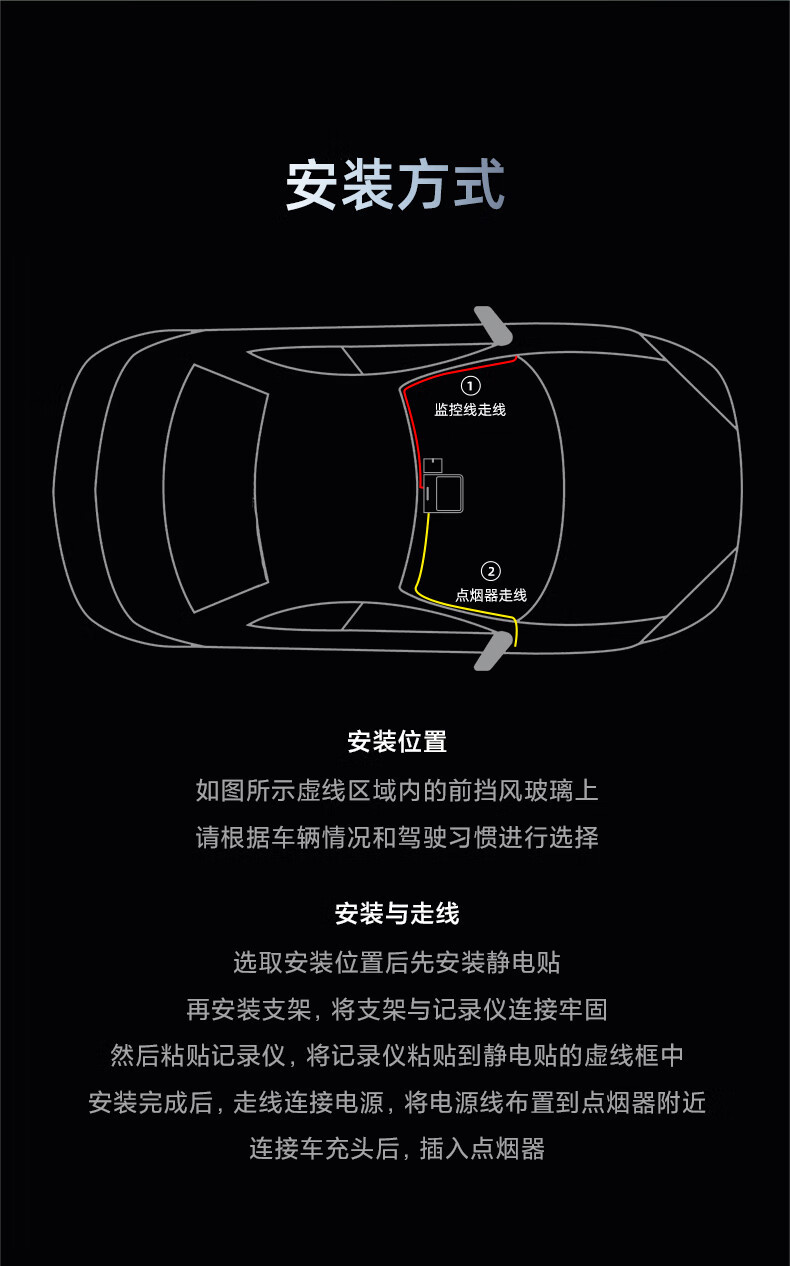 70mai A510 Lite Dashcam 3K Video WiFi