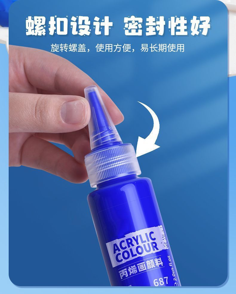 Akrilik boya DIY seti, çocuklar için, tamamlayıcı