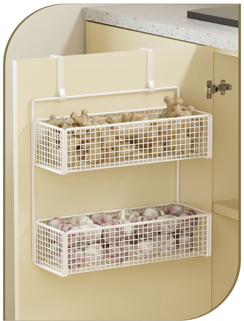Kitchen storage shelf, wall-mounted, spice box