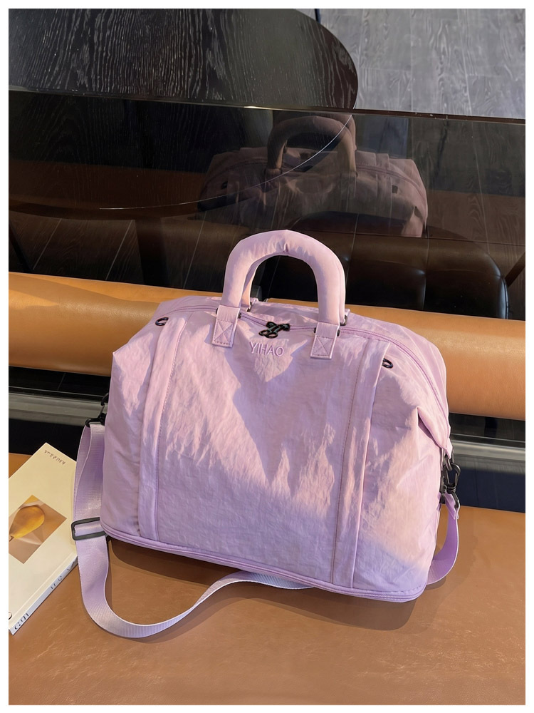 Nylon seyahat çantası, neme dayanıklı, ayakkabı bölmesi, 35L+