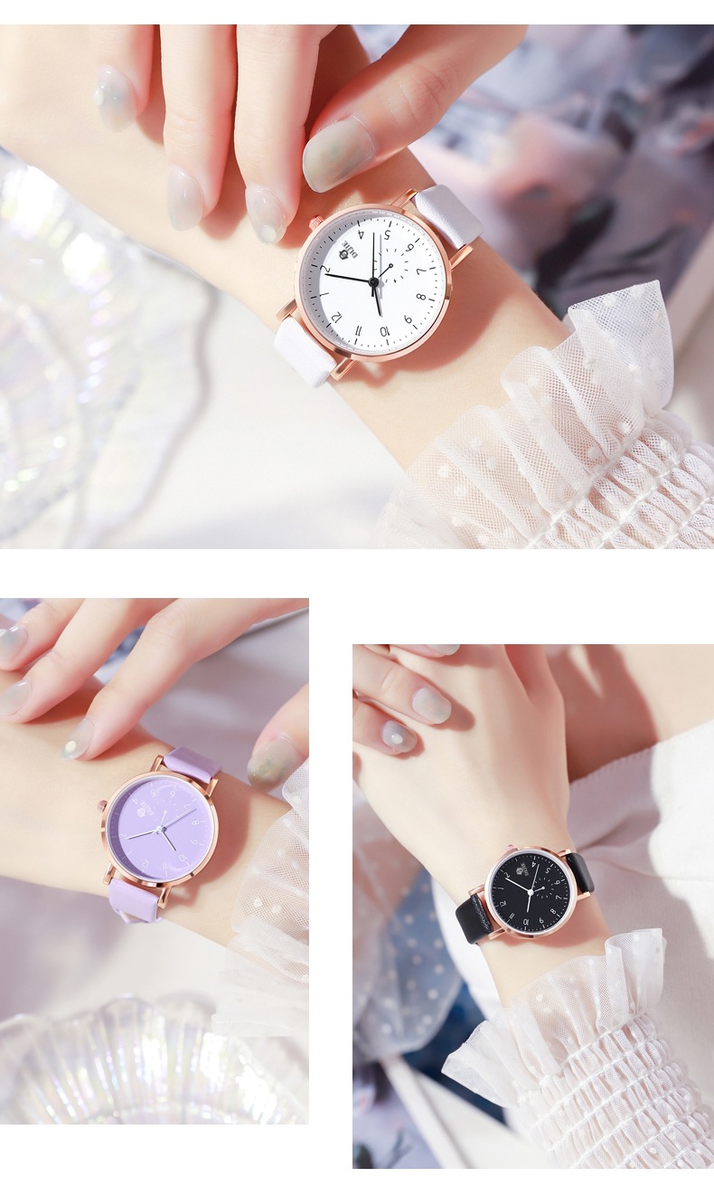 Vintage Women's Watch, Simple College Style, Elegant Design