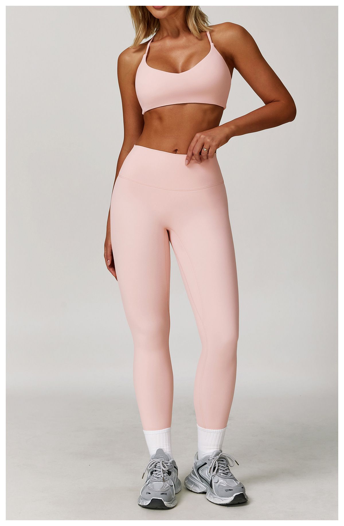 Ganxiu quick-dry yoga set three-piece 5061