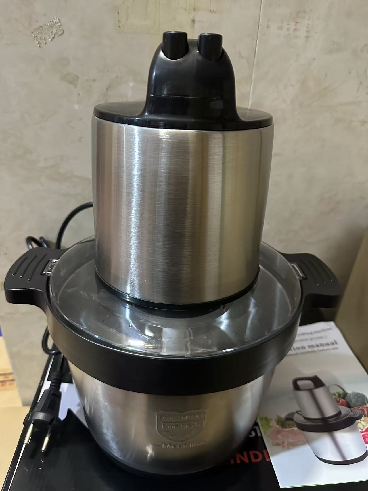 Fleischwolf, 6L Edelstahl, multifunktional