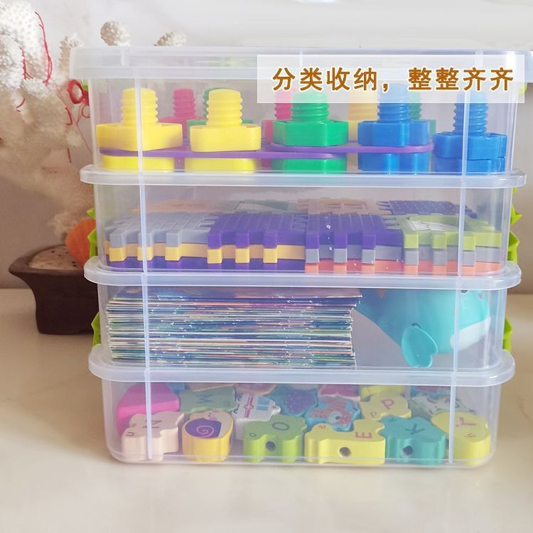 Transparent Stackable Jewelry Storage Box for Cosmetics and Accessories