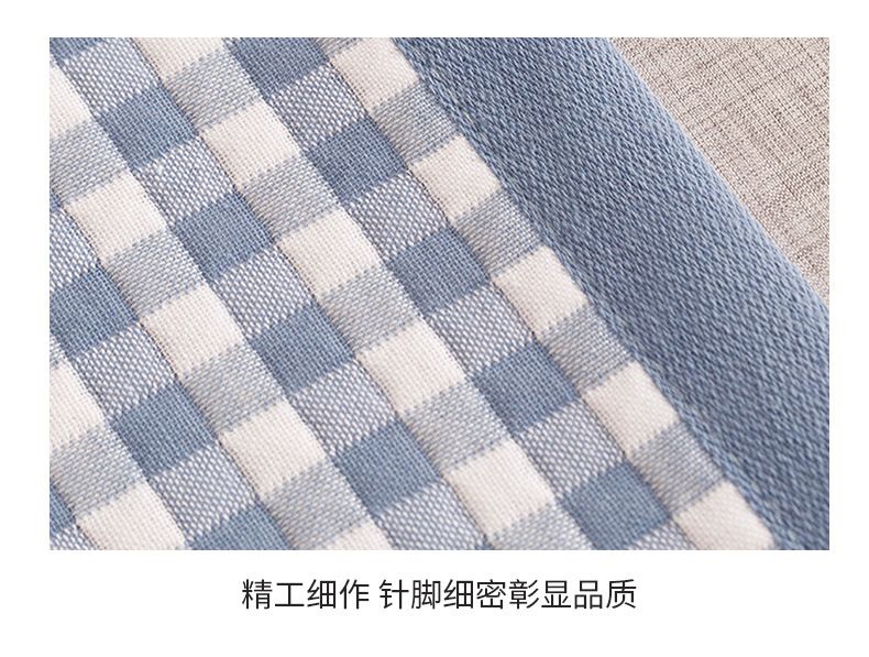 纱布纯棉枕巾一对装男生防头油枕头巾防滑不脱落垫巾盖巾2026新款