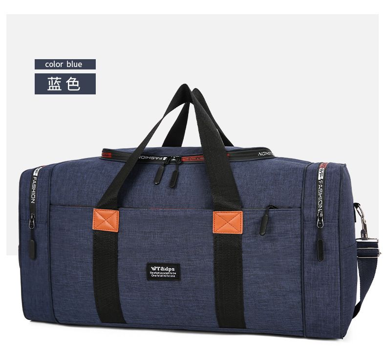 Men's sports single shoulder travel bag, large capacity