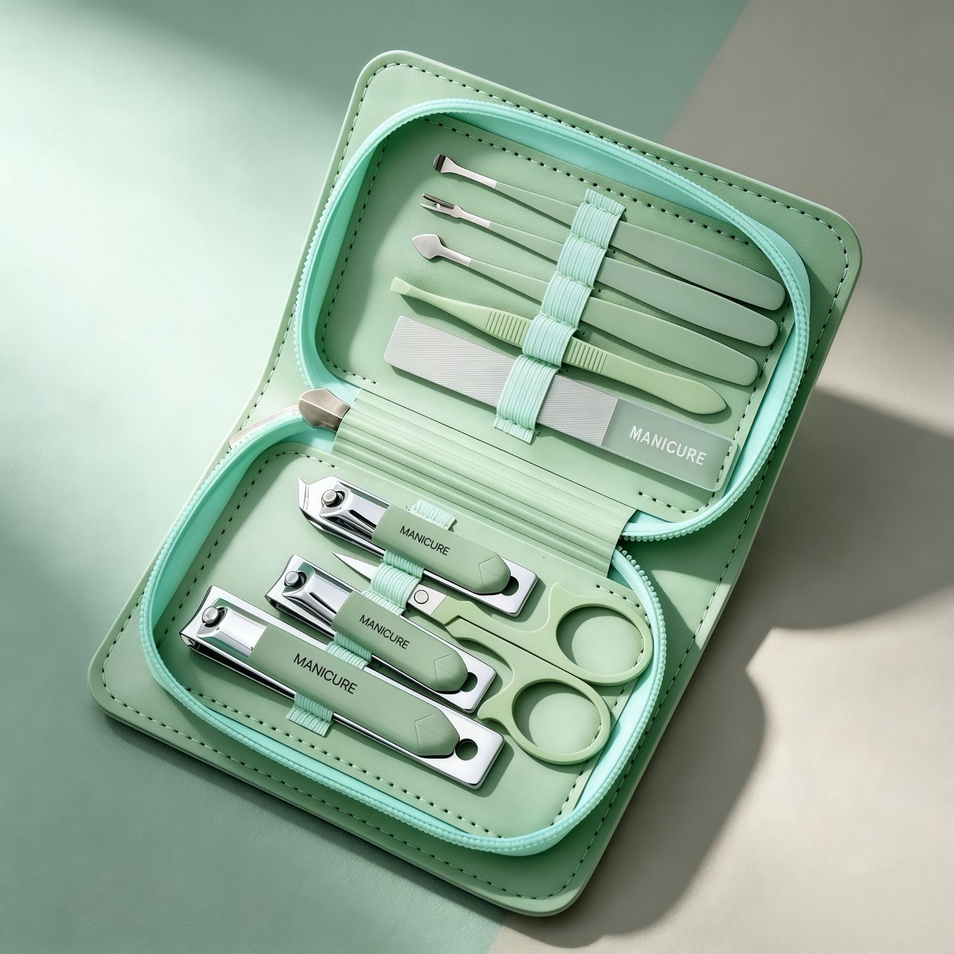 Edelstahl Nagelset 15-teilig