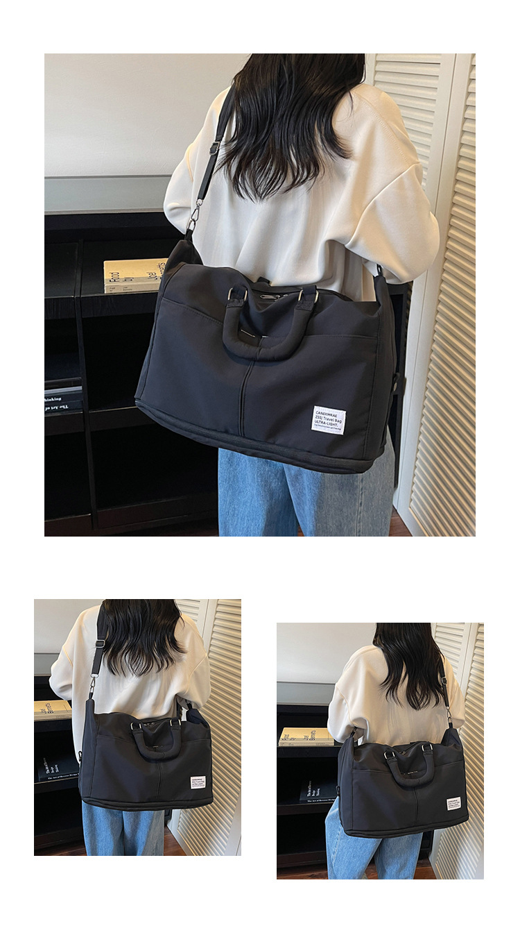 Travel Bag Women Wet-Dry Separation Multiple Pockets