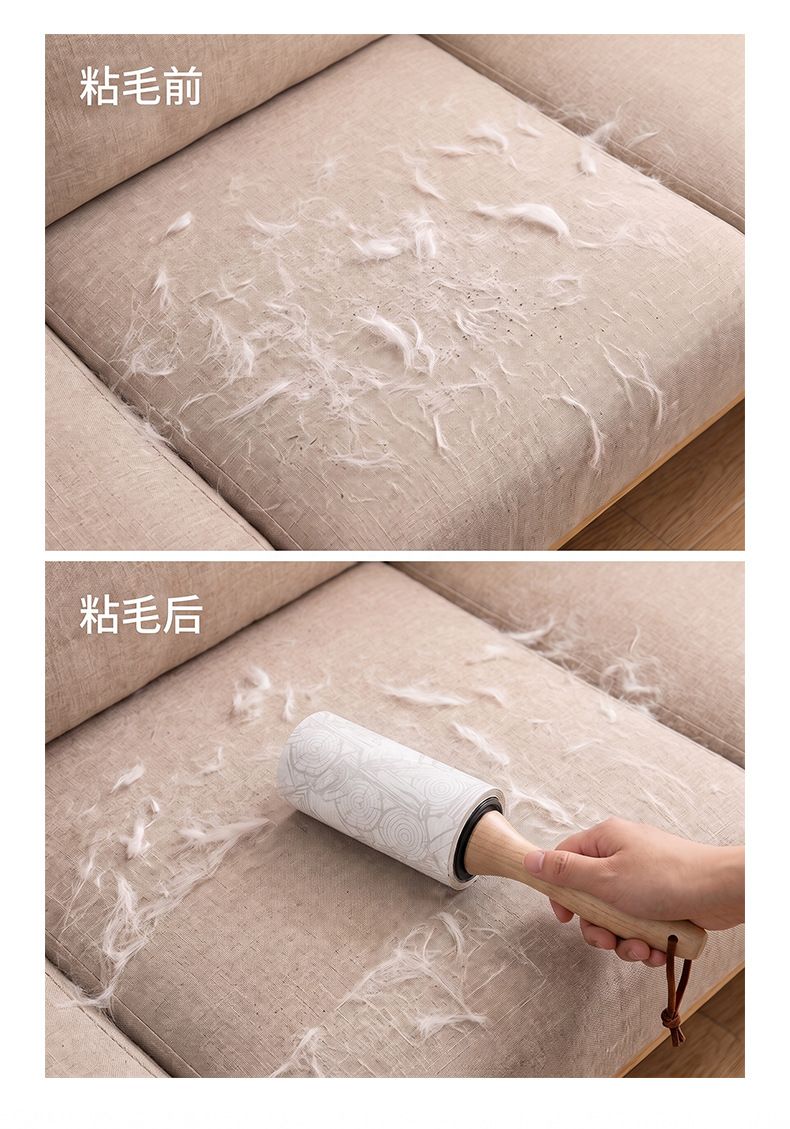 Abziehbare Fusselrolle für Kleidung und Möbel