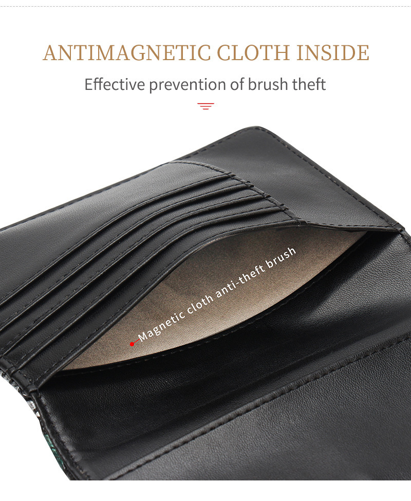 RFID-protected passport holder with multi-card slots