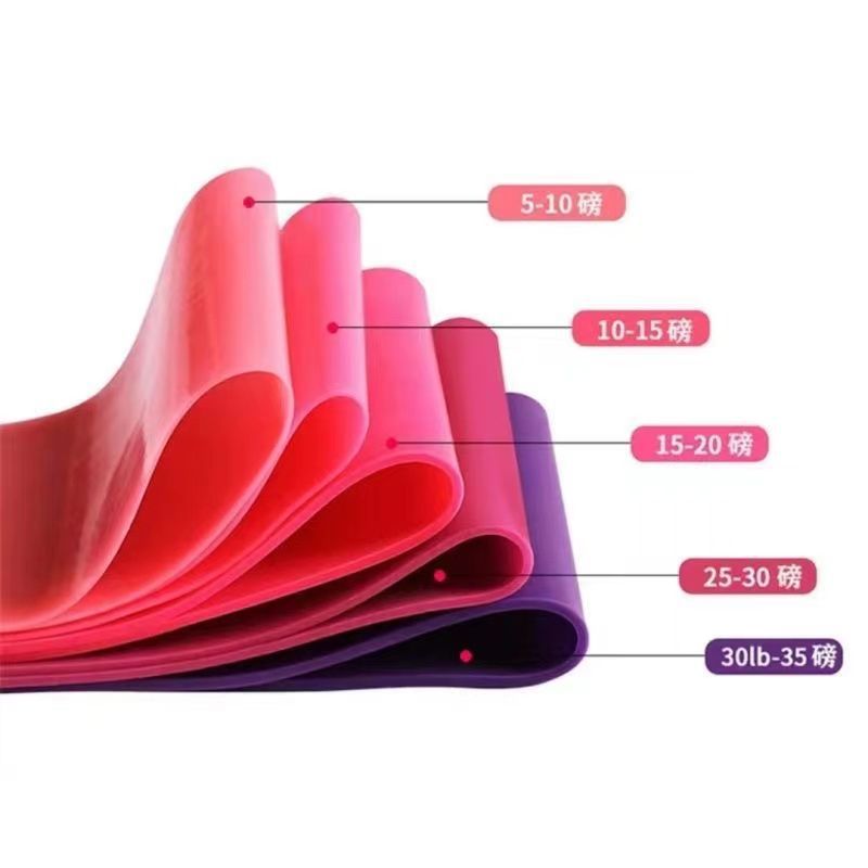 Elastik direnç bandı, unisex, yoga ve omuz antrenmanı için