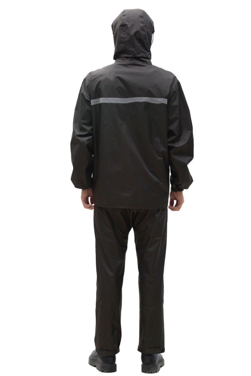 Thickened split-type raincoat and pants set