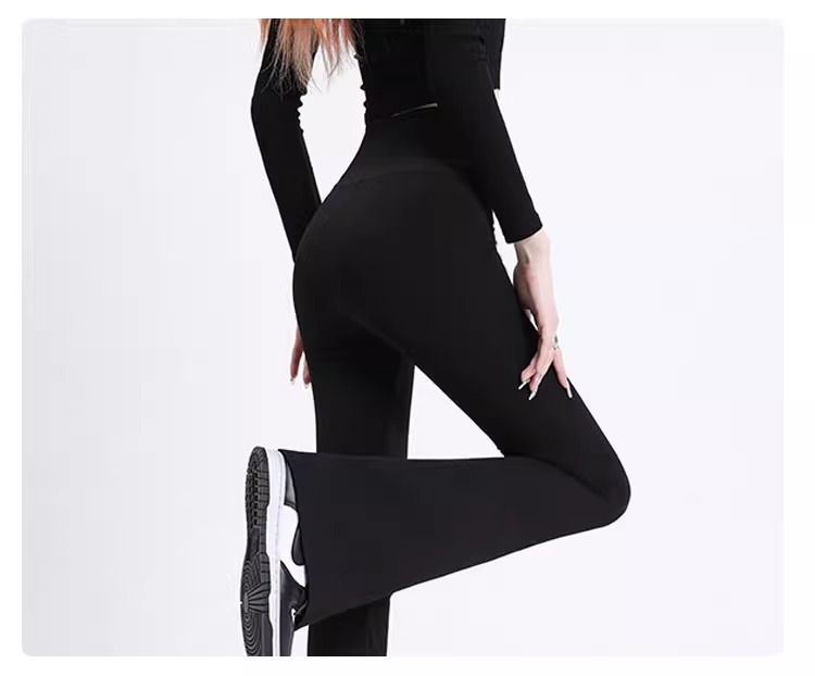 Women's yoga long pants casual outdoor high waist slimming