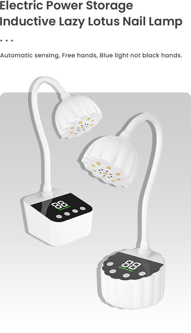 Mini UV nail lamp, professional, smart wireless, quick-drying