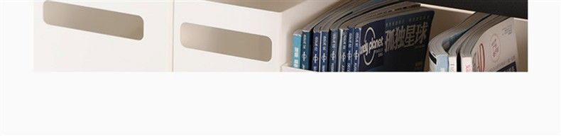 Retractable cabinet storage box with U-shaped opening design