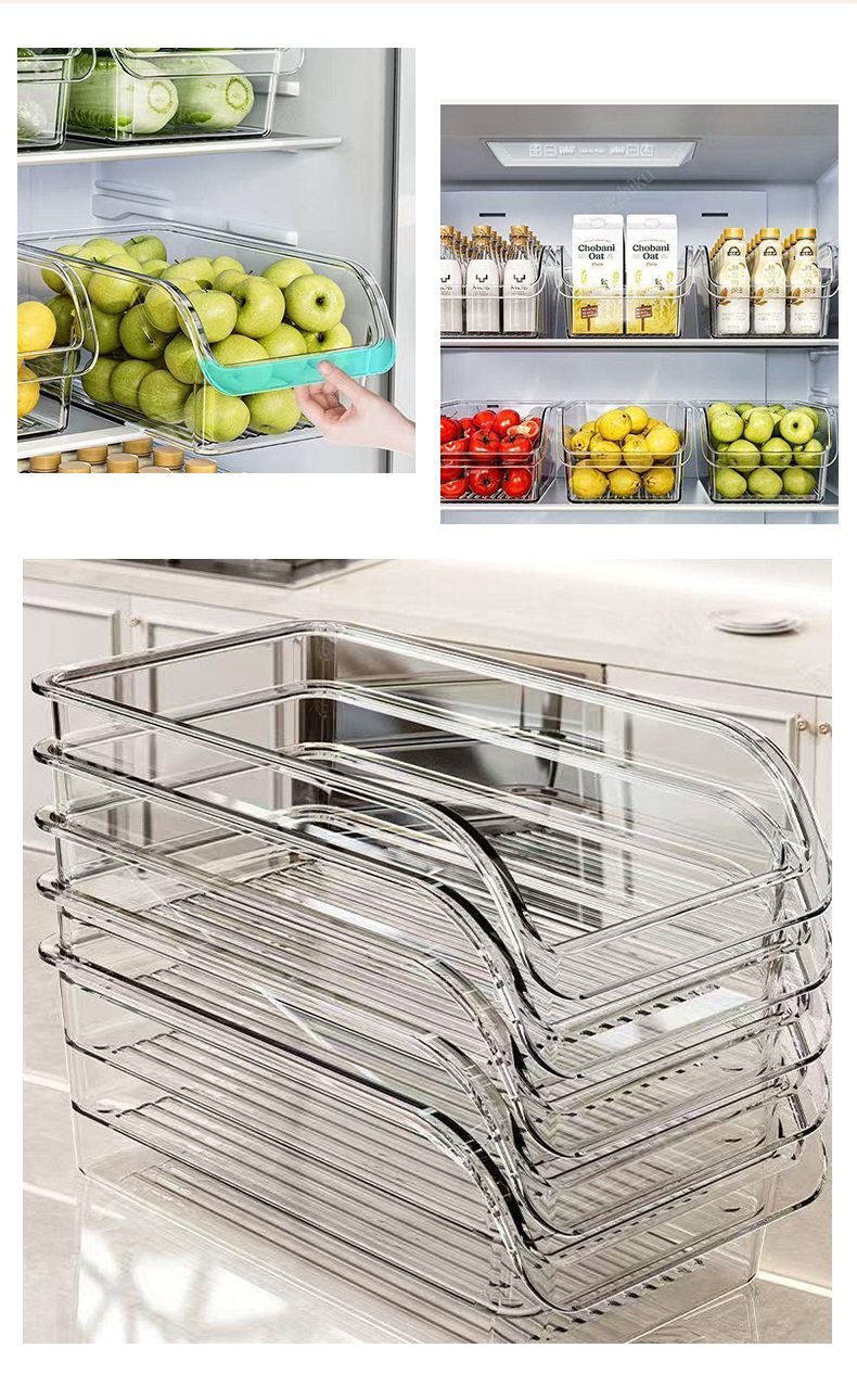 Kühlschrank-Organizer Schublade Gemüse-Obst-Lagerbox