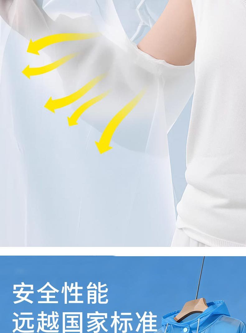 EVA非一次性雨衣成人长款加厚户外登山钓鱼防暴雨便携雨披