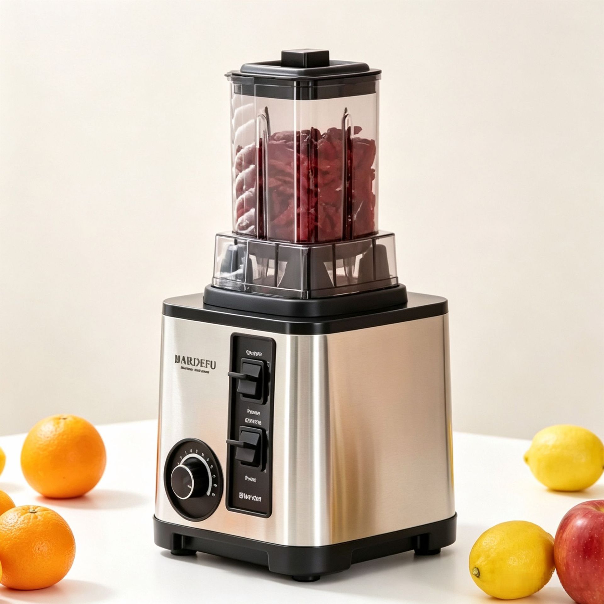 Blender 8in1 meyve sıkacağı paslanmaz çelik mutfak robotu