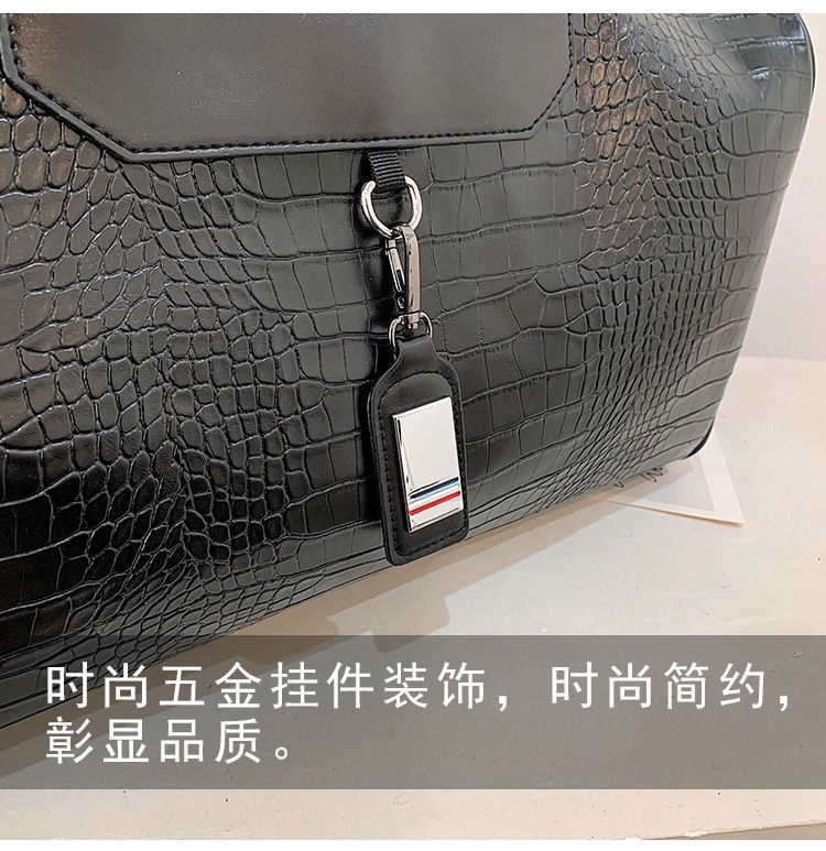 PU waterproof sports travel bag, large capacity