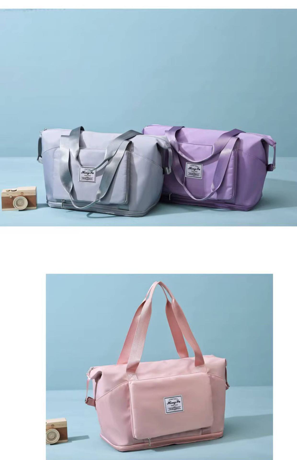 Erweiterbare Reisetasche, großes faltbares Fassungsvermögen