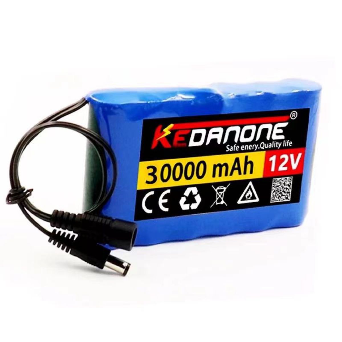 12V 30000mAh Lithium-Akkupaket für CCTV-Kamera