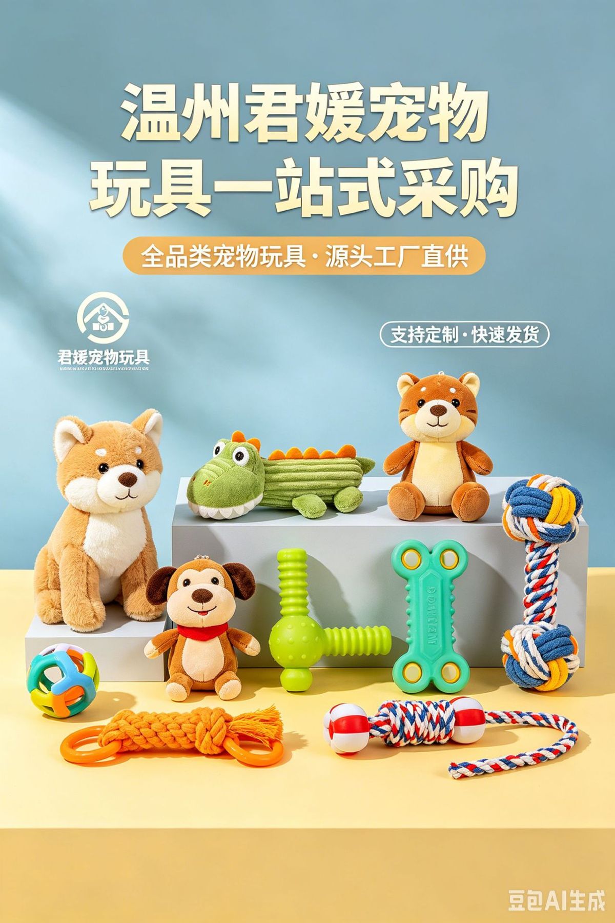 宠物耐咬可水洗磨牙玩具狗狗自嗨解闷神器柴犬金毛萨摩耶互动用品