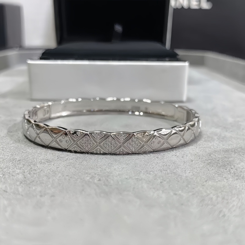 Coco rhombus zirkon bileklik kadın 18K kaplama